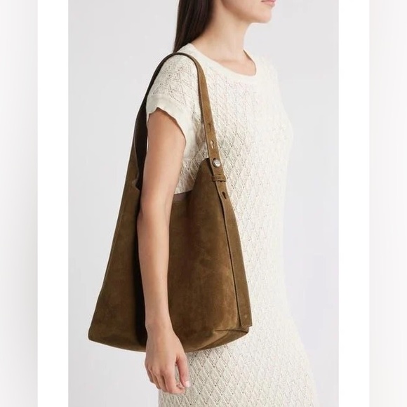 Tory Burch Romy Suede Hobo Bag - Picture 9 of 11